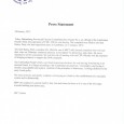 Press Statement