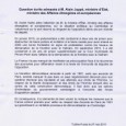 FRENCH MEMBER OF PARLIAMENT CALLS FOR THE RESPECT FOR THE 1991 PARIS AGREEMENTS ON CAMBODIA IN ORDER TO STOP A TOTALITARIAN DRIFT