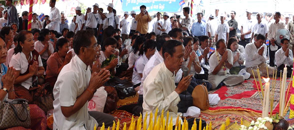 Inauguration of new head quarter of Sam Rainsy Party